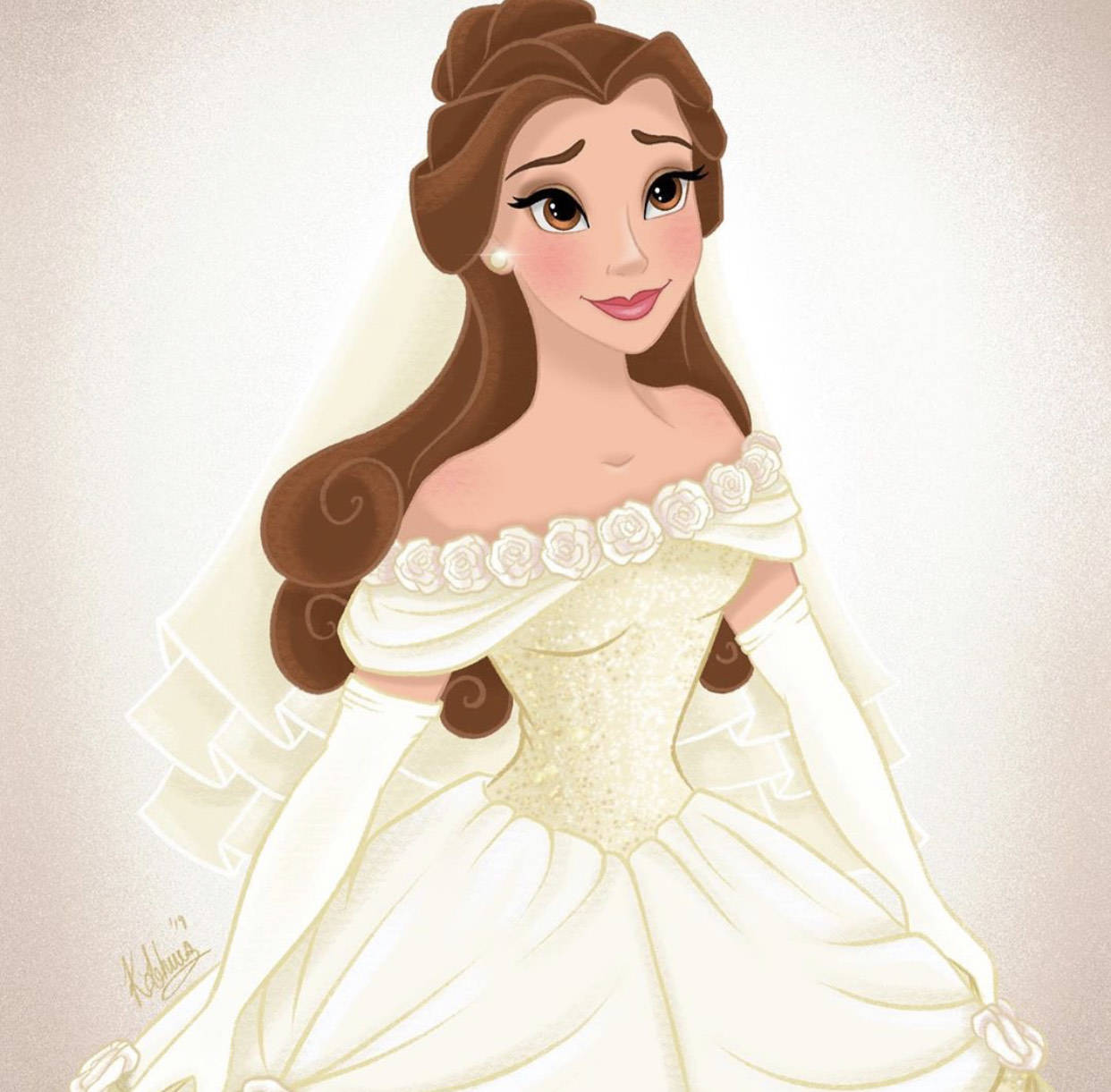 迪士尼|迪士尼公主要做“幸福新娘子”，婚纱款式不同有特色，偏爱睡美人