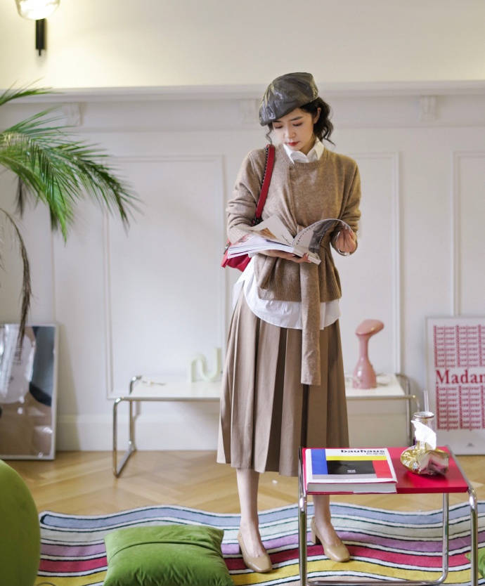 风衣|只会羡慕三木博主的会穿？秋天这3套穿搭又美又知性，你穿也可以