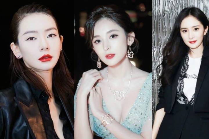 热巴|当红女星的“美人痣”，热巴长在眼下，韩佳人在鼻尖，谁最迷人？
