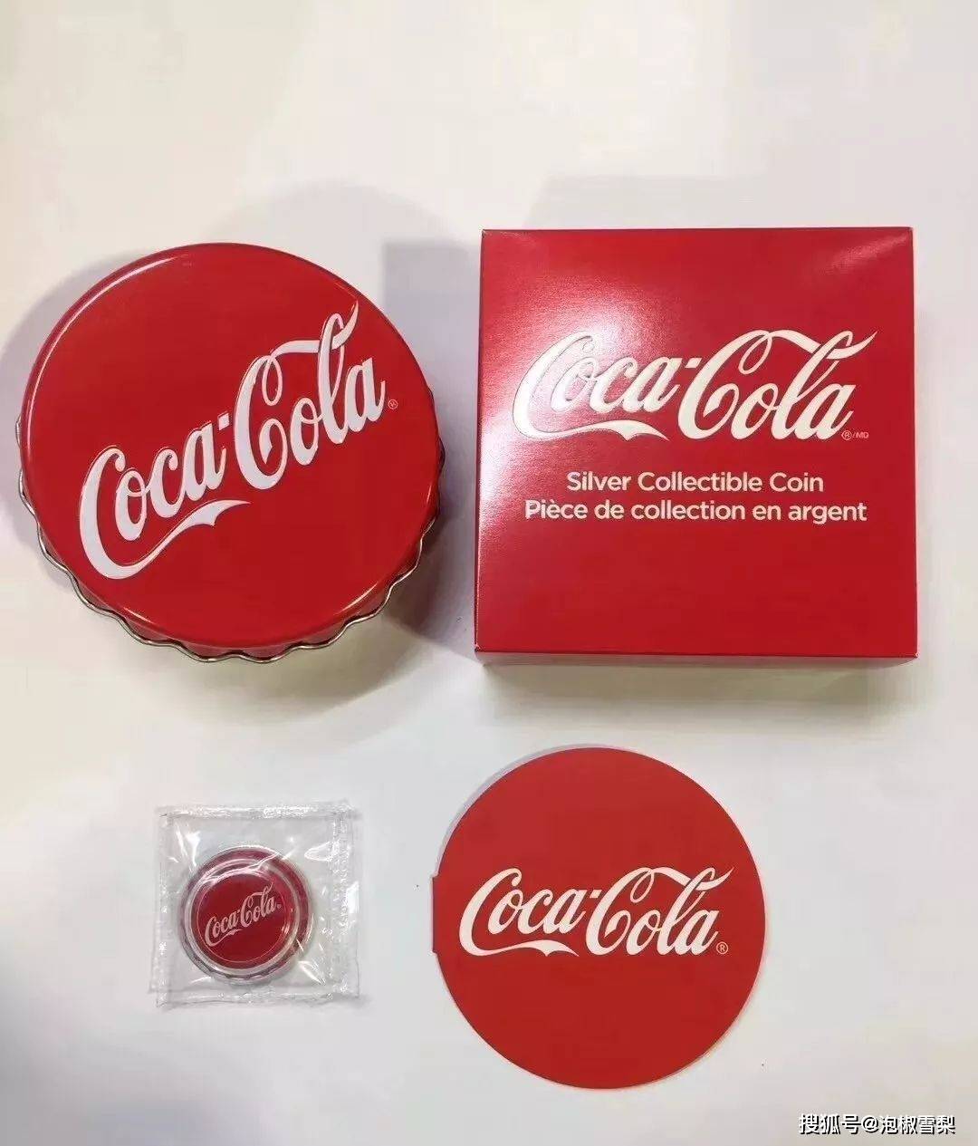 一个瓶盖就是一枚银币,可口可乐法定货币,因设计而红的商业币_手机