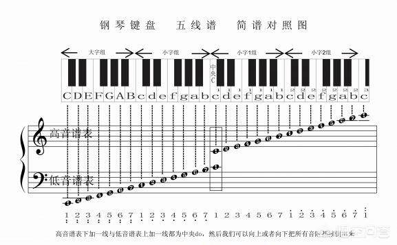 步骤详解钢琴简谱怎么看图解四季予你简谱