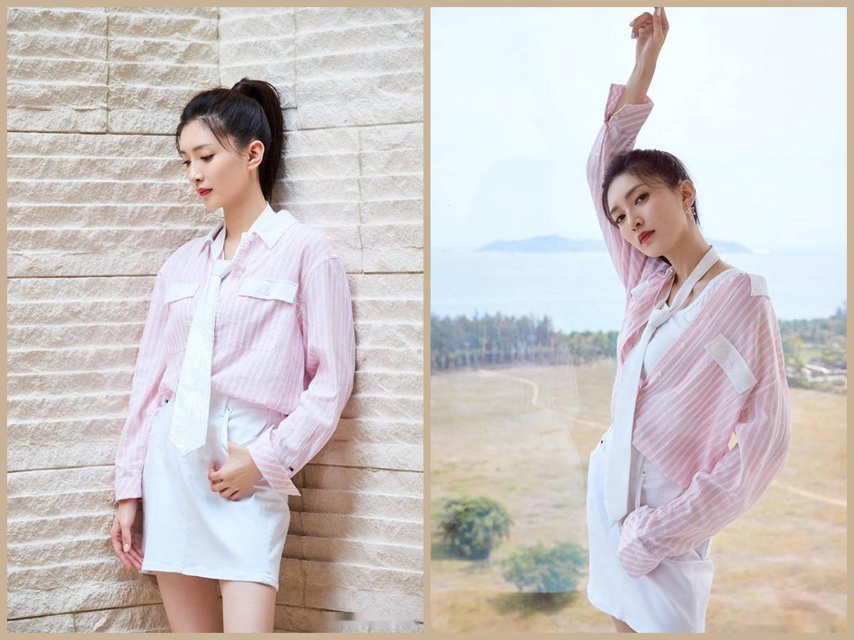 女生|江疏影生图引热议，这腿细得太不真实了，哪个女生看了不嫉妒？