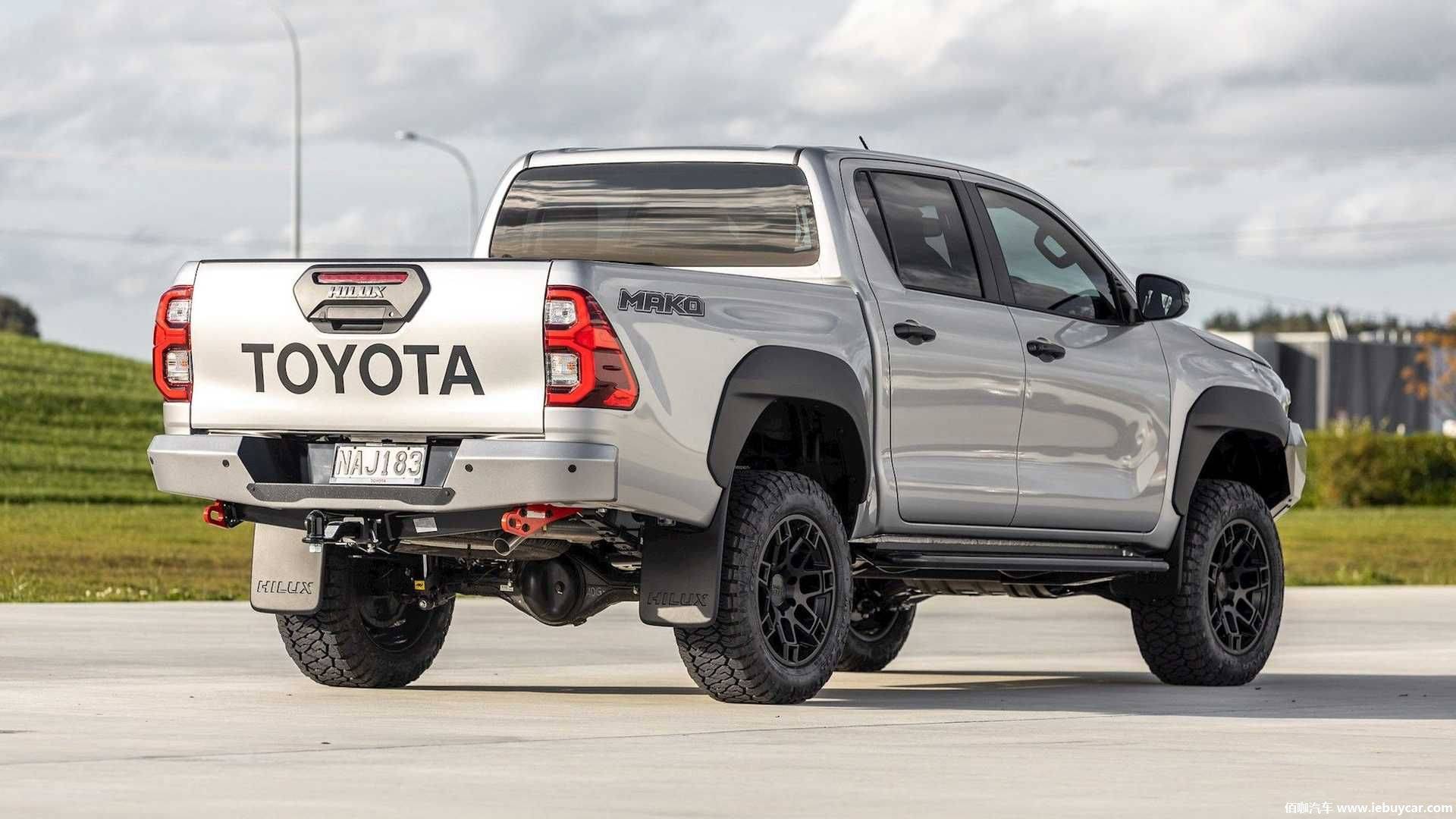 越野性能更强大丰田推hiluxmako版皮卡限量250台售价约37万