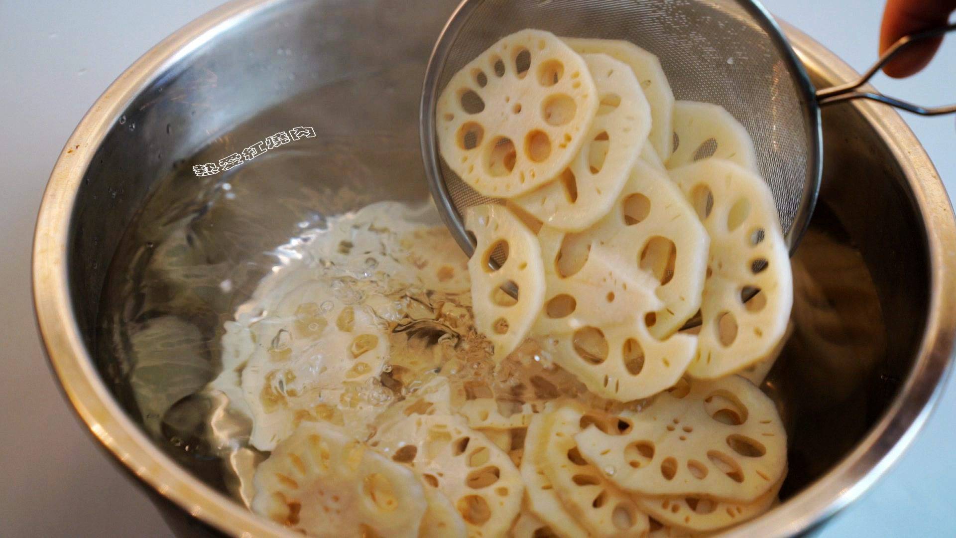 藕片|吃着甜甜的嚼着有韧性，可以用手捏着吃没想到藕还能这么做