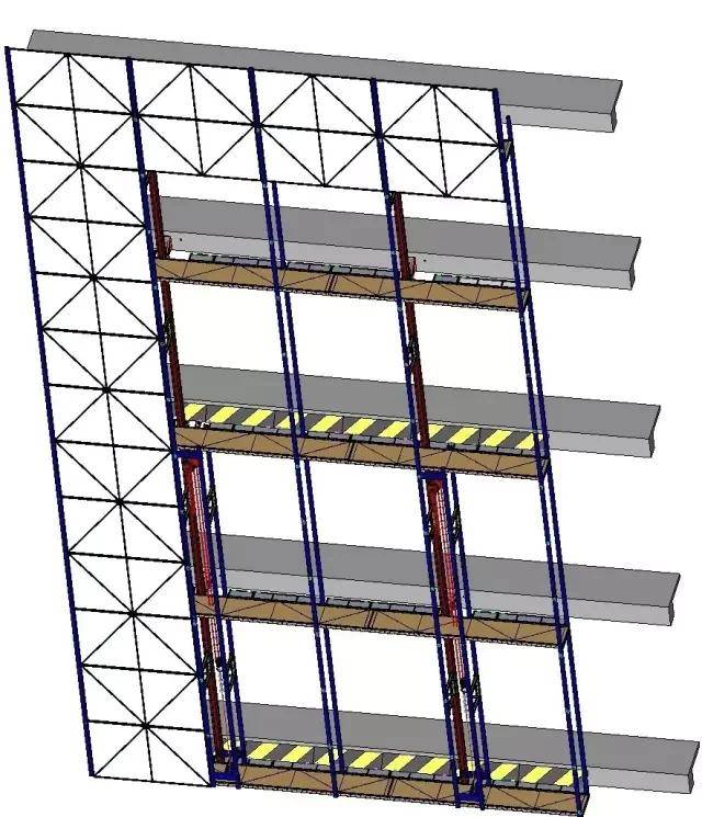 建筑全钢爬架的升降原理是什么?