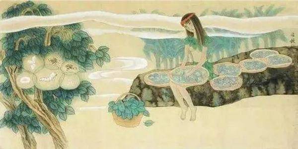 颜回|孔子去楚国时迷了路，让徒弟去找采桑女问路，却得到了一个谜语