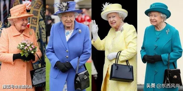 女王|94岁女王个人风格极其鲜明，不论穿什么颜色，总是搭同一款包包