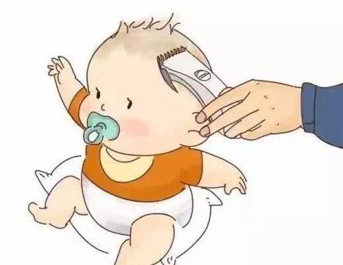 满月孩子剃头家长一定要注意小心头发长不出来康之婴分享