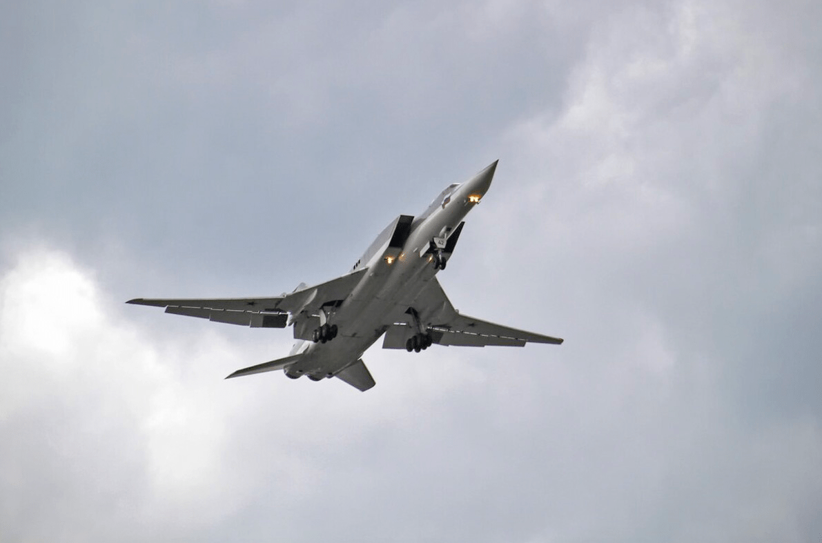 俄罗斯组织Tu-22M逆火战略轰炸机和Tu-95战略轰炸机