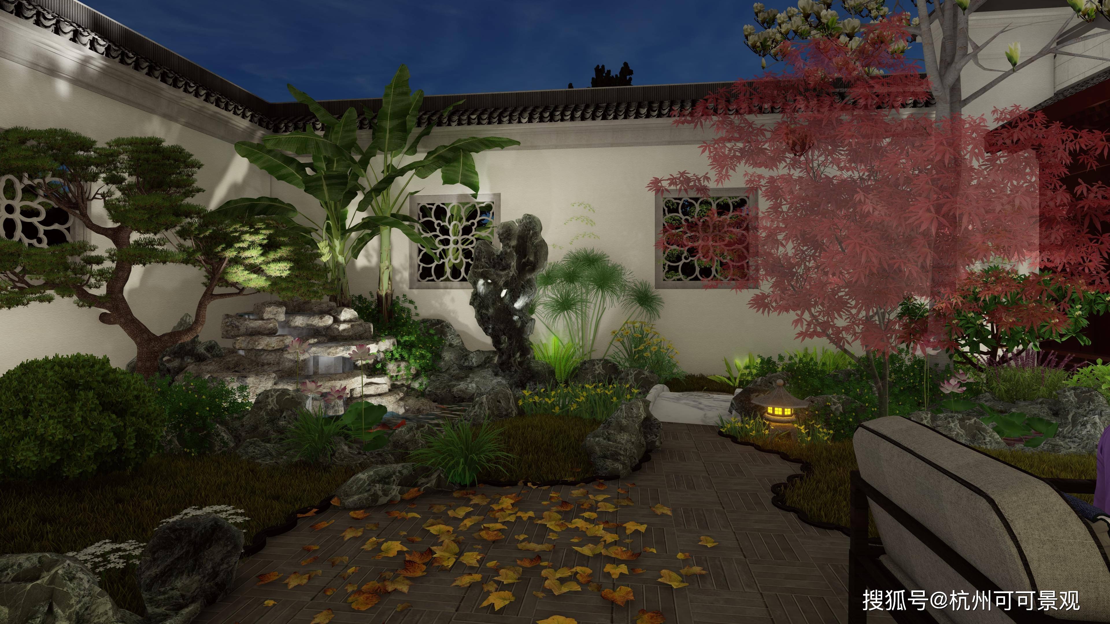 杭州庭院设计:5款庭院风格案例欣赏,带给你不一样的视觉享受!