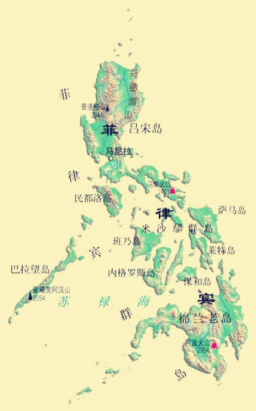 菲律宾国土面积和人口_菲律宾国土领域(2)