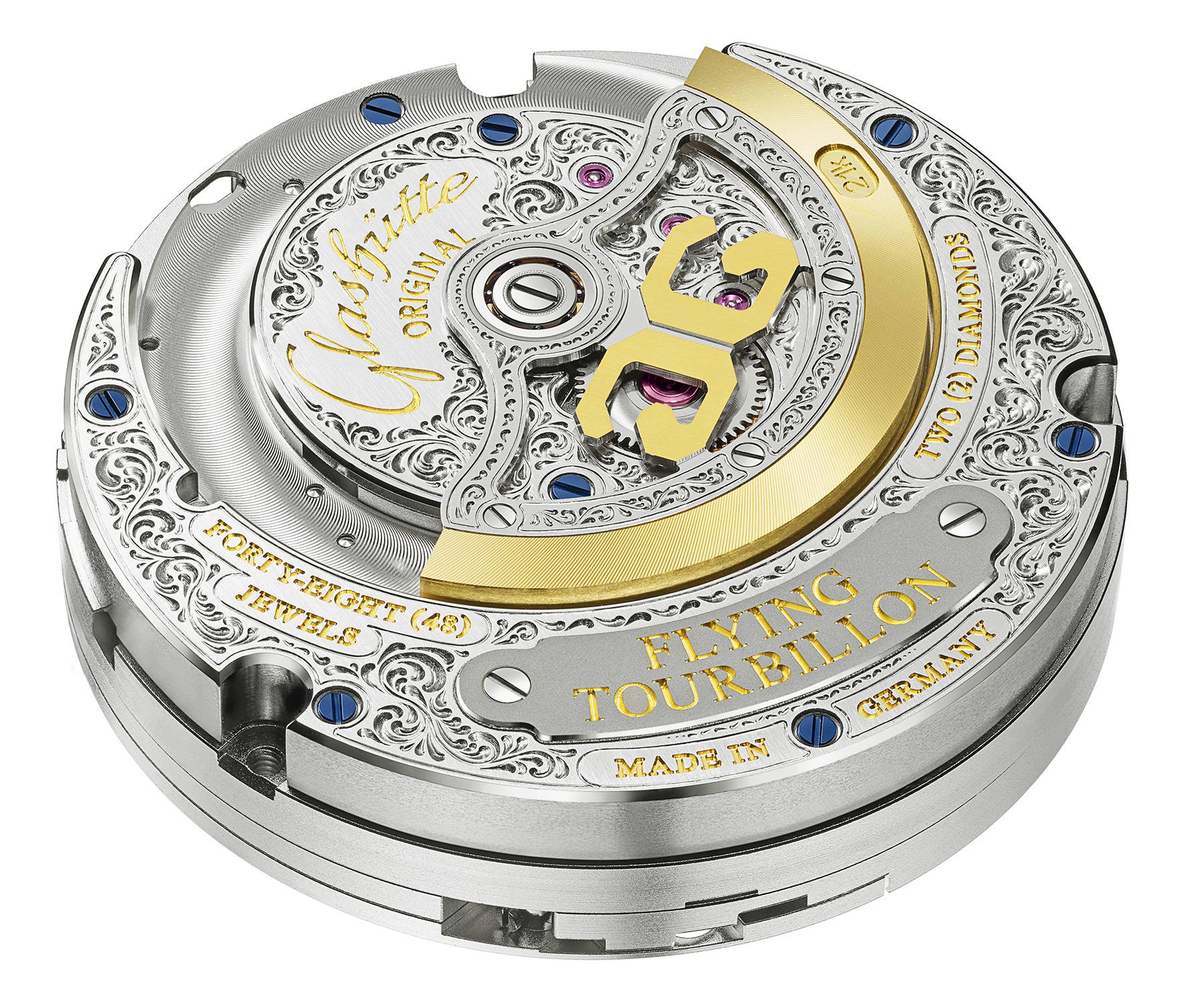 月相|卓凡工艺典范：格拉苏蒂PanoLunarTourbillon 偏心月相陀飞轮腕表-限量版