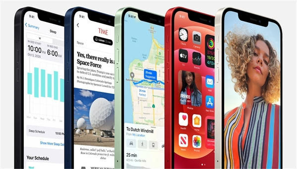 iPhone12系列手机均支持5G_iPhone12五种颜色