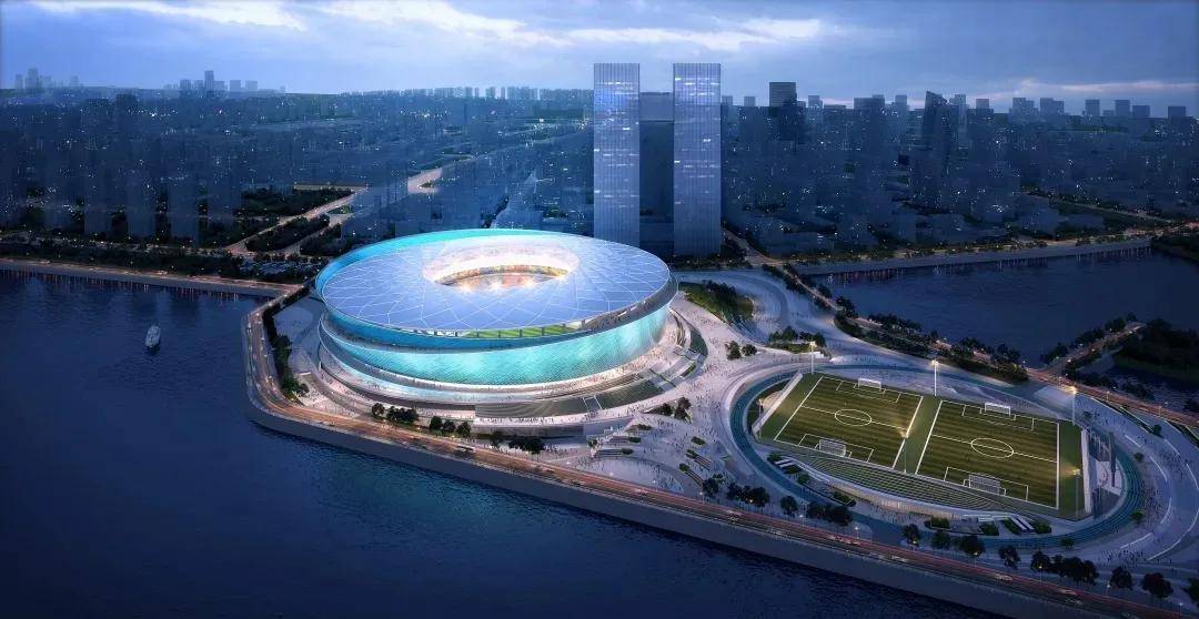 三面环海!大连梭鱼湾专业足球场项目规划方案公示