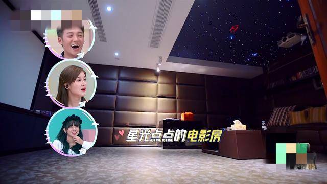 爱心|原创张萌别墅内景曝光，电影房藏老公爱心设计，为环保家里堆满纸箱