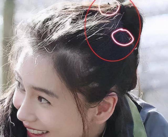 蒋梦婕|女明星为了发际线有多拼？蒋梦婕戴假发片，鞠婧祎糊了满脑袋粉