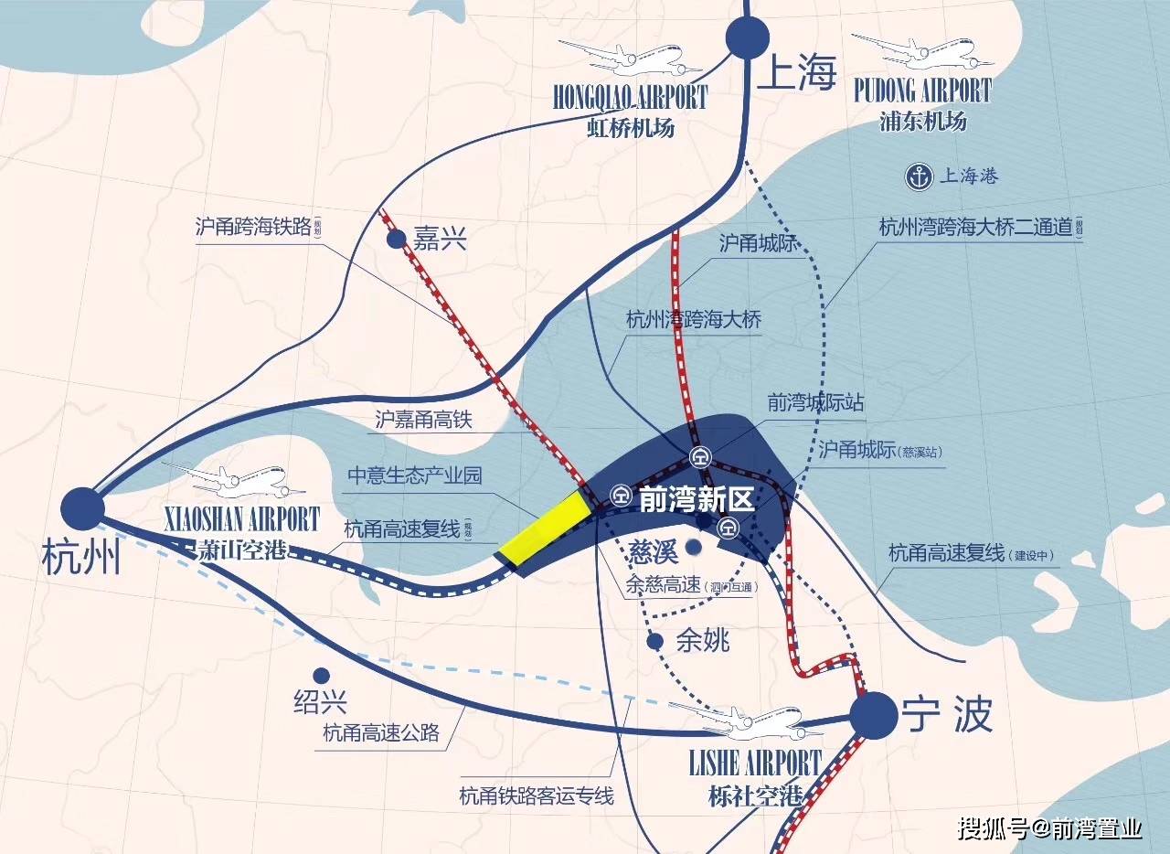 杭州湾跨海大桥之后又见杭州湾跨海铁路!杭州湾新区未来可期!