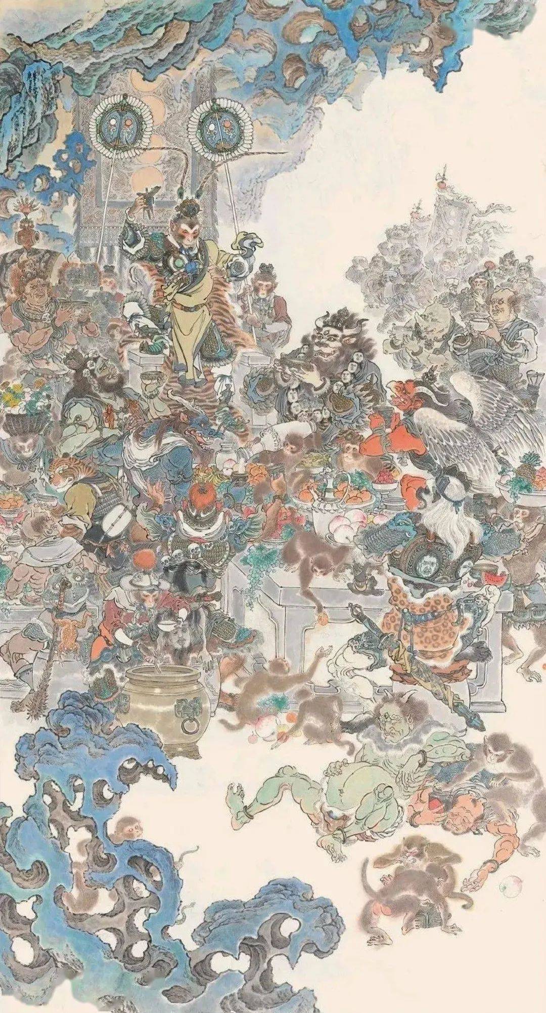 原创绘画西游的李云中,把中国故事搬进邮票,画面美到令人惊叹!