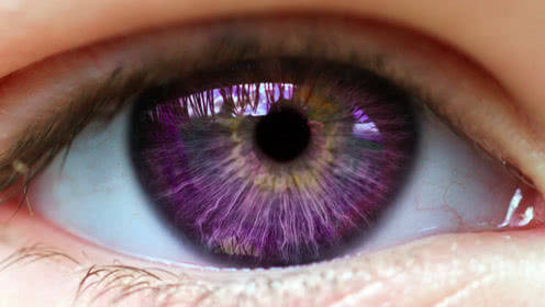 原创你没见过的紫色眼睛!难得一遇,全球仅600双,终极美女才配拥有