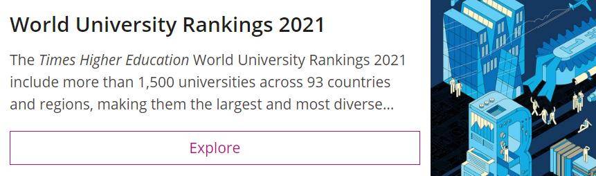 世界大学泰晤士排名_2021年世界大学排名公布,中国首次攻进20强,网友:够权