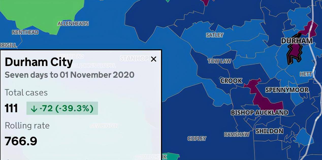 疫情|图解英国热门大学所在区域疫情形势！2021年初入学英国还能去吗？