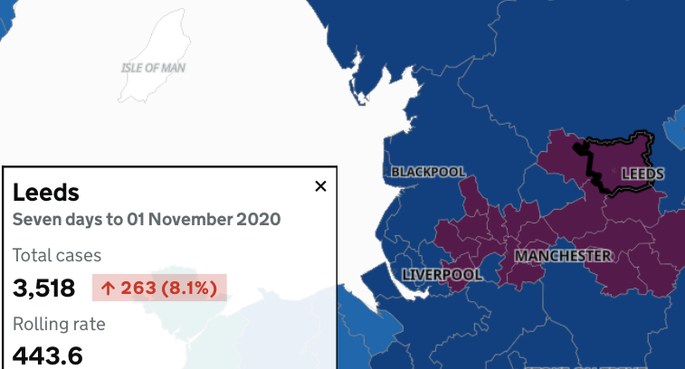 疫情|图解英国热门大学所在区域疫情形势！2021年初入学英国还能去吗？