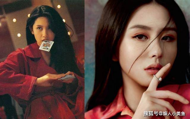 沈月|邱淑贞女儿COS九尾狐,长相大气而甜美,同母相比还缺气质?