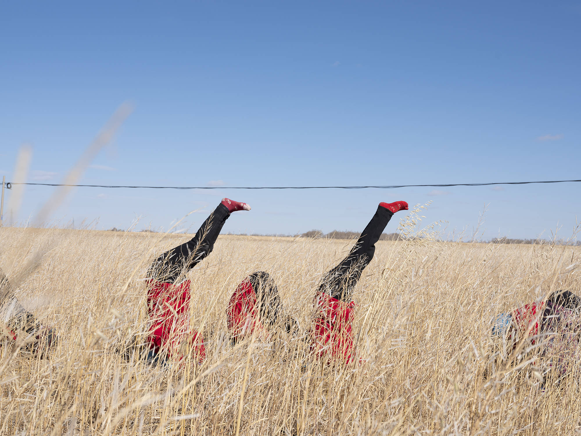瑜伽进村：八旬老太徒手倒立