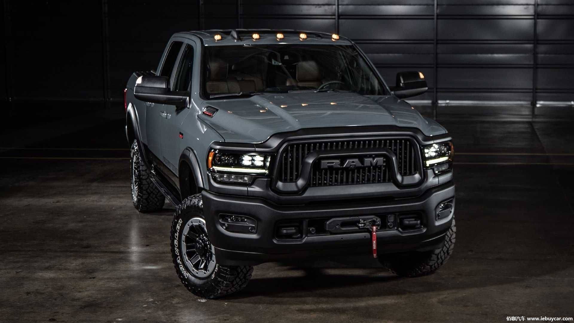 道奇ram power wagon 75周年纪念版官图发布 配备12,000磅重绞盘