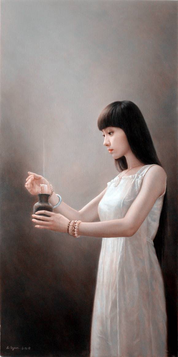 图片[3]-李丝云人体油画作品欣赏——用笔大气，表现细腻-魔性次元