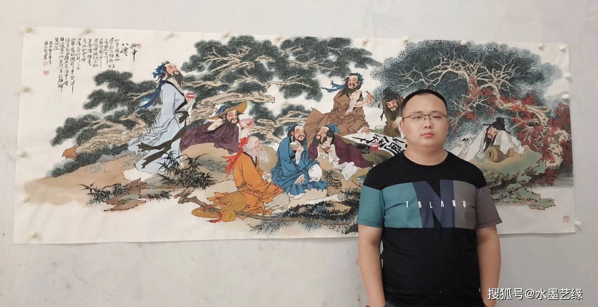 工写兼容 行者在前一著名画家杨航彪作品欣赏