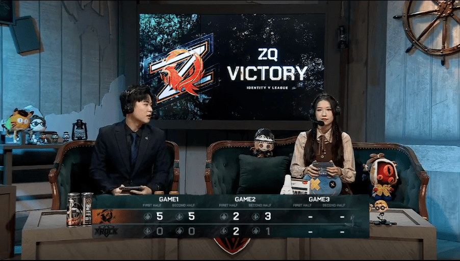 ban|第五人格IVL职业联赛秋季赛常规赛 ZQ VS XROCK第二局ZQ完美配合拿下胜利