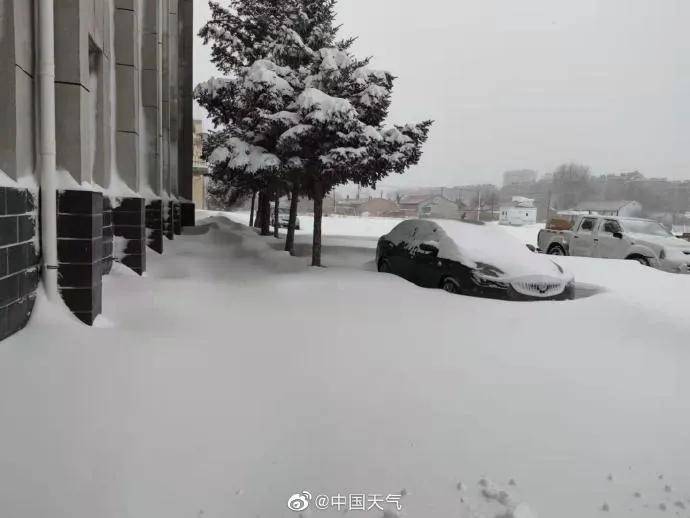 其中,黑龙江东部局 地有大暴雪.