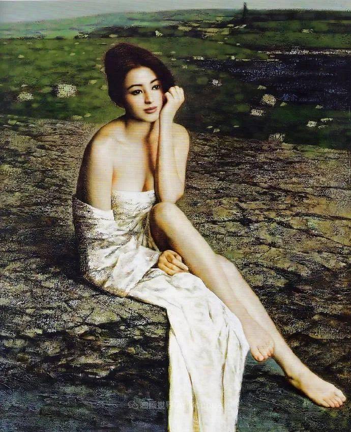 中国油画家谢楚余女性人物油画作品赏析_搜狐网