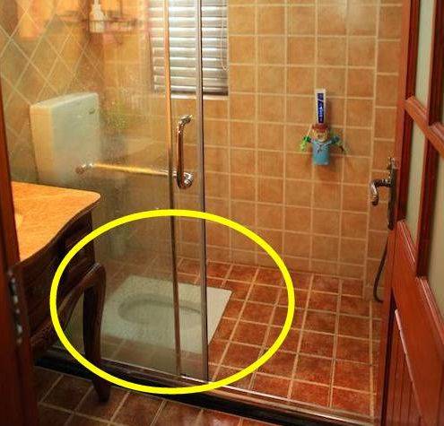 小户型仅一个卫生间聪明人都这样设计淋浴房内装蹲坑没毛病