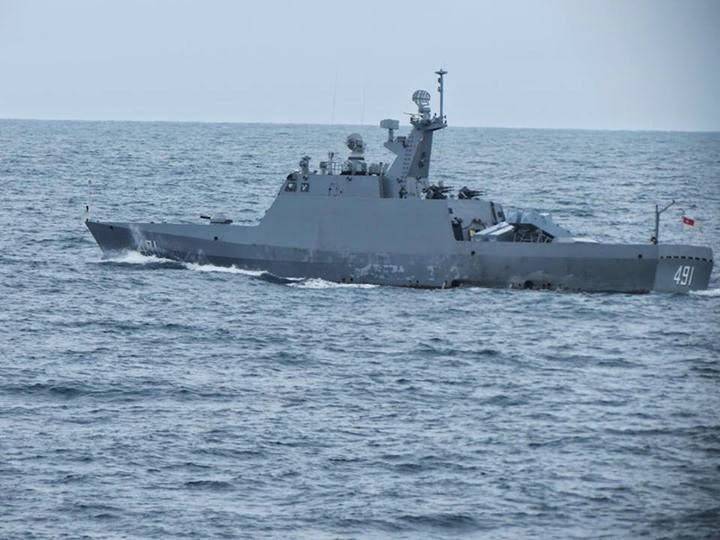 小国利舰,缅甸第二艘自制隐身导弹艇低调曝光,主要武器为c-802反舰
