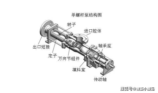 单螺杆泵结构