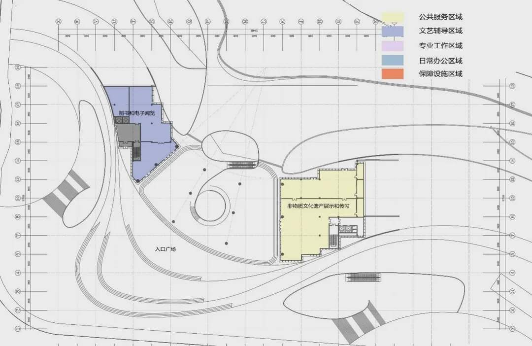 控制建筑高度和体量,打造地景建筑.建筑从地面"自然生长"而