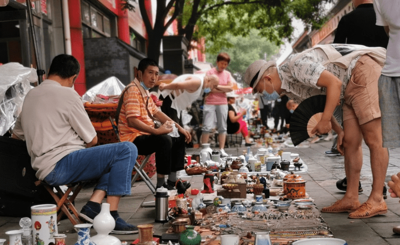中国最大旧货市场潘家园,藏在北京闹市区的"鬼市"_古玩