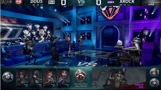 常规赛|第五人格IVL职业联赛秋季赛常规赛XROCK vs DOU5第二局 XORCK发挥出色扳回一局