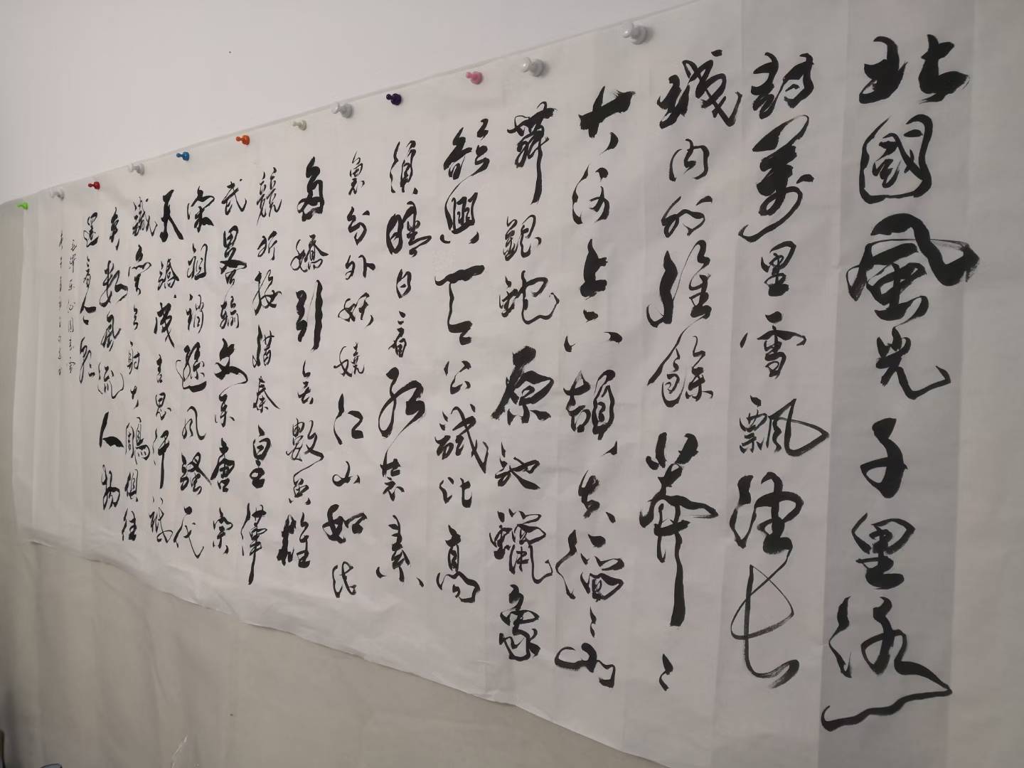 王向东书法作品展(一竹)