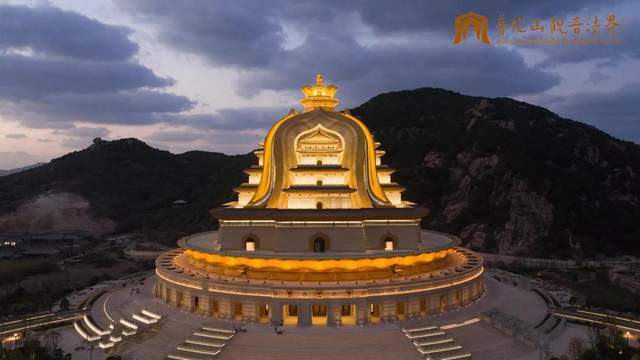 海天佛国,观音圣坛 华建集团匠心打造文化建筑新典范