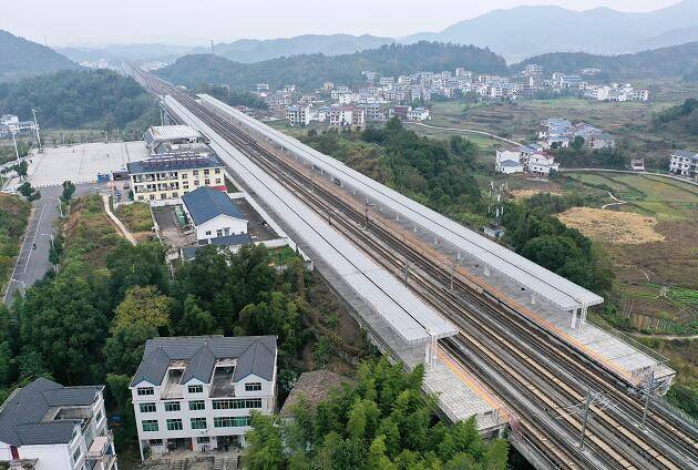 中国最小的高铁站就在江西上饶境内