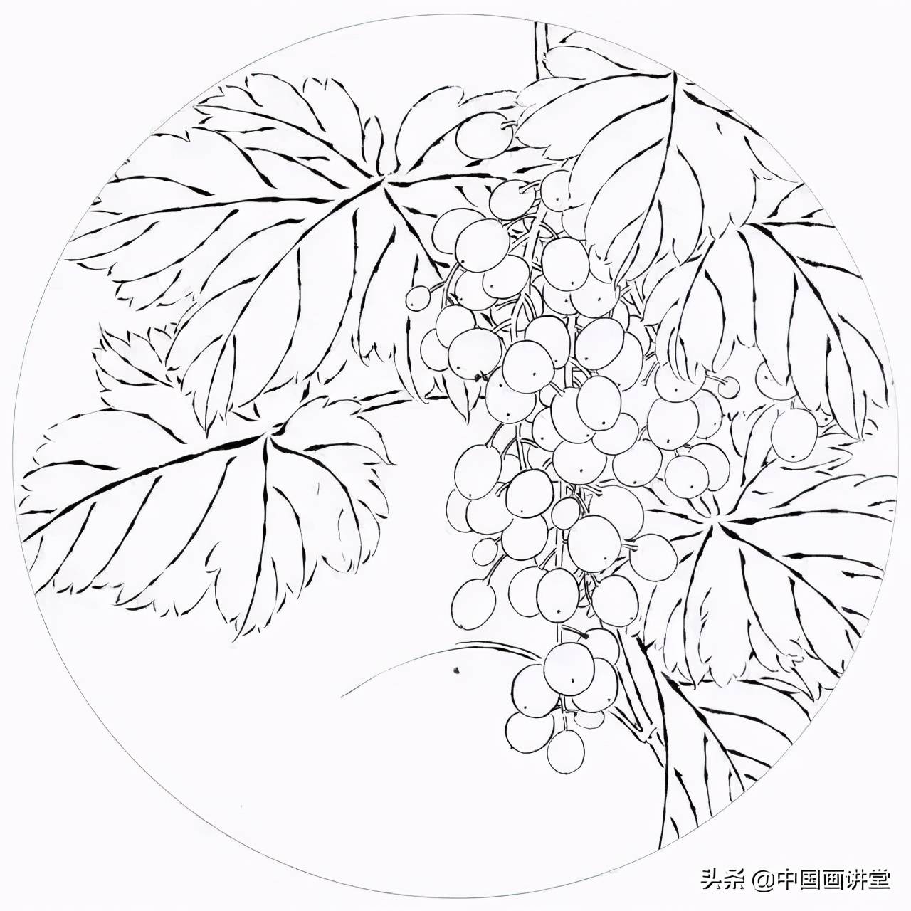 工笔白描知识及线描要求图解