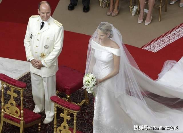 夏琳王妃在摩纳哥举行婚礼