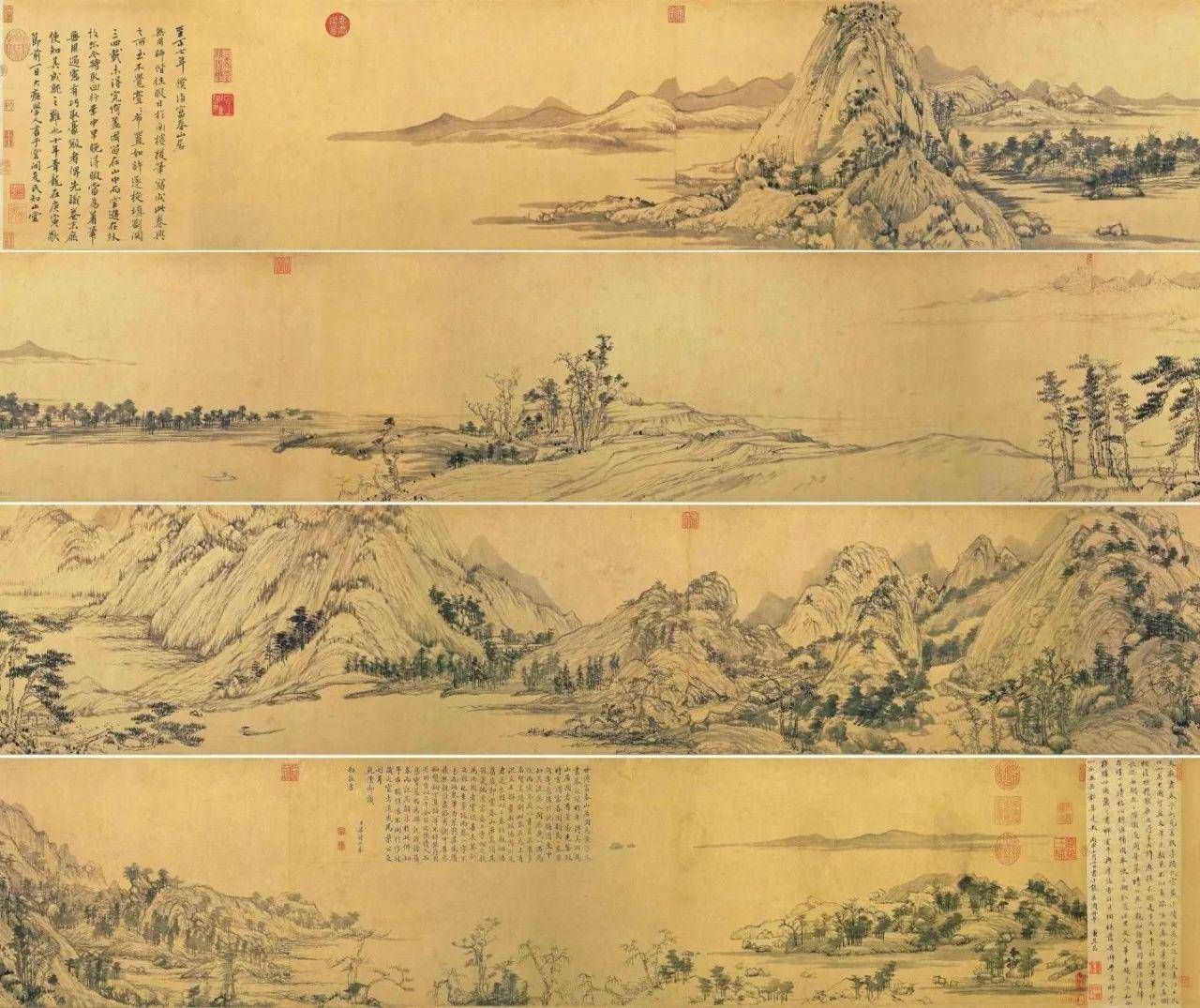中国十大传世名画《富春山居图》的传世经历