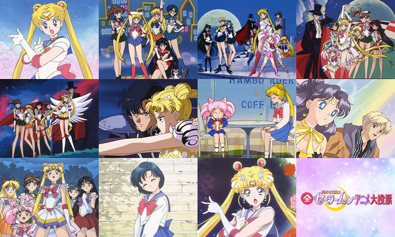 《美少女战士》系列中你最喜欢的角色有哪些? NHK美少女战士投票结果公布！