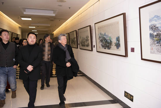 “永远的江南——王福元中国画研究展暨国际学术研讨会”在京举行
