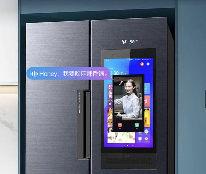 厨房也能是家庭智能中心！云米5G IoT大屏冰箱互