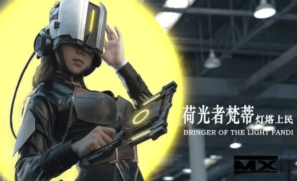 灵笼女神现实版cos,冉冰神还原让人感叹,真人版荷光者太撩人